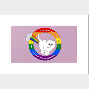 May Your Day Be More Special Than a Cat Farting Rainbows Posters and Art